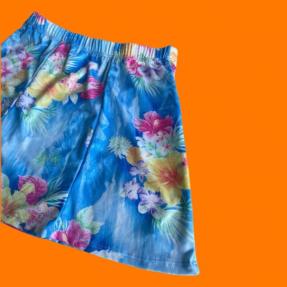 90's vintage micro mini skirt swim cover up LARGE runs small *deadstock* - Picture 3 of 6